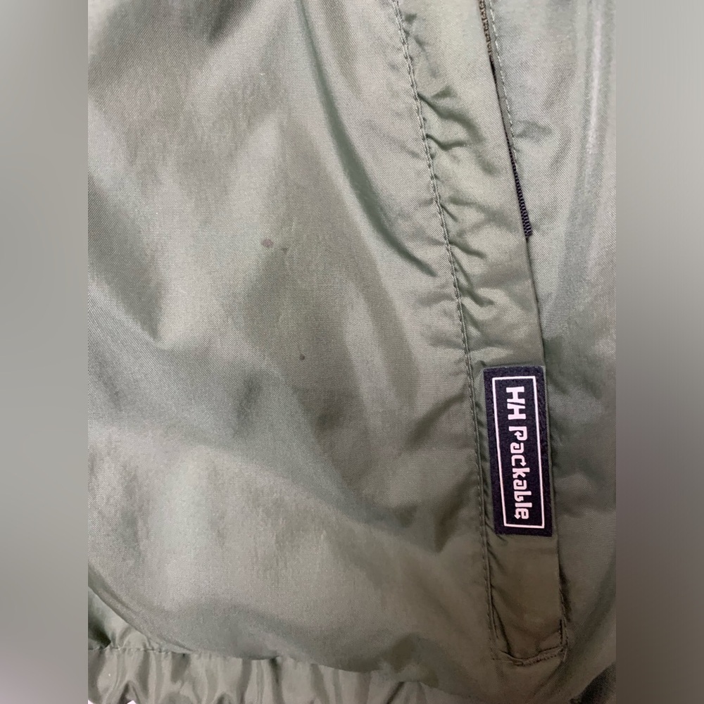 HELLY HANSEN Packable Jacket Lined Windbreaker Te… - image 2